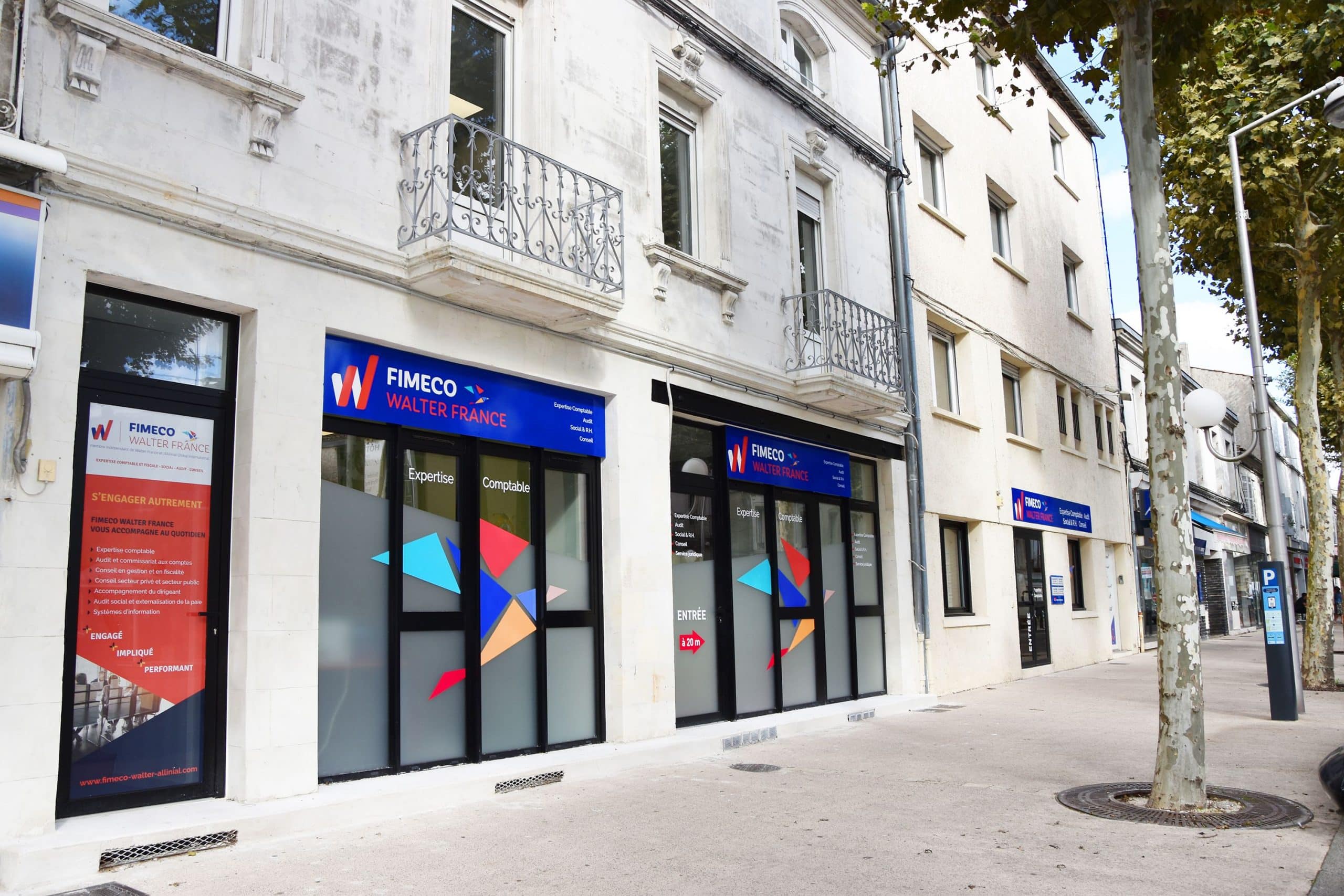 expert-comptable à saintes : devanture